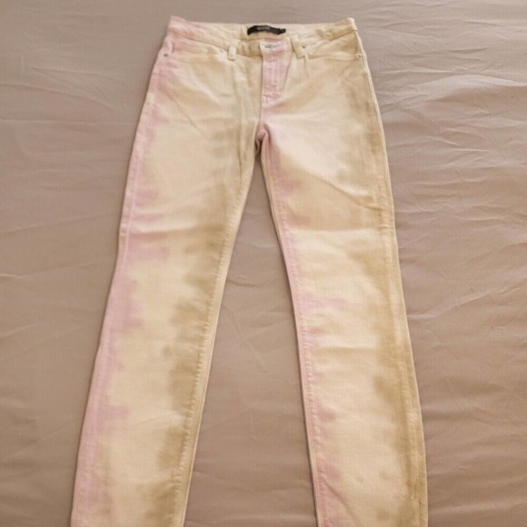 Hudson Nico super skinny stretch tie-dye boho mid rise jeans size 27 new!!! - Picture 2 of 10